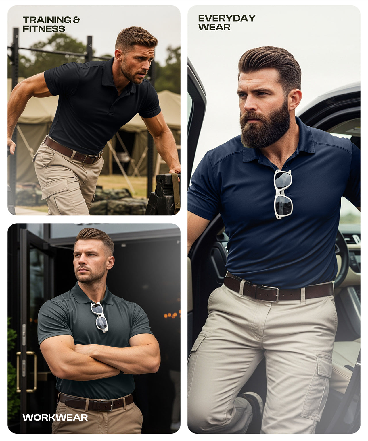 Black-Dark Grey-Navy