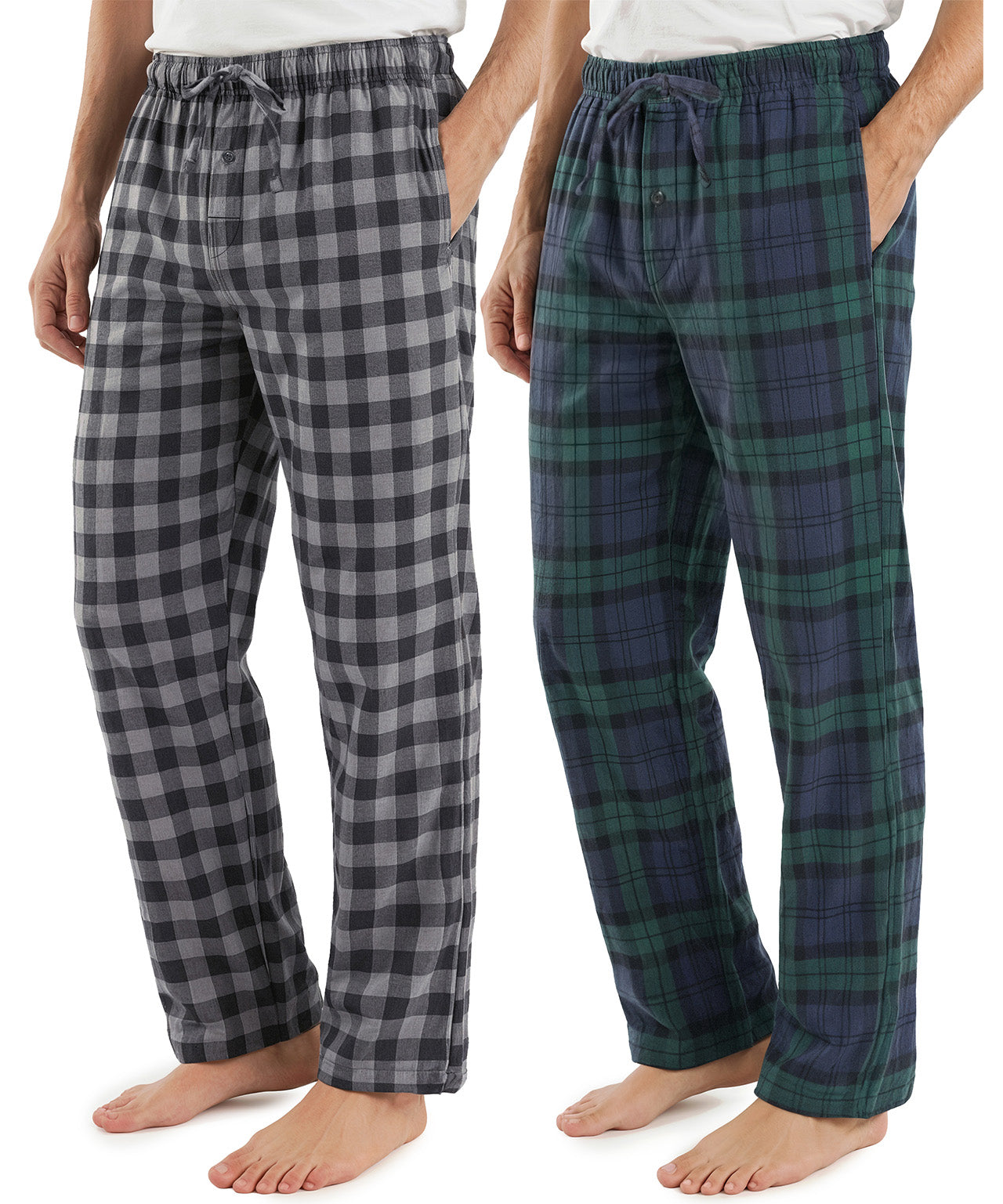 Black Grey and Blue Green
