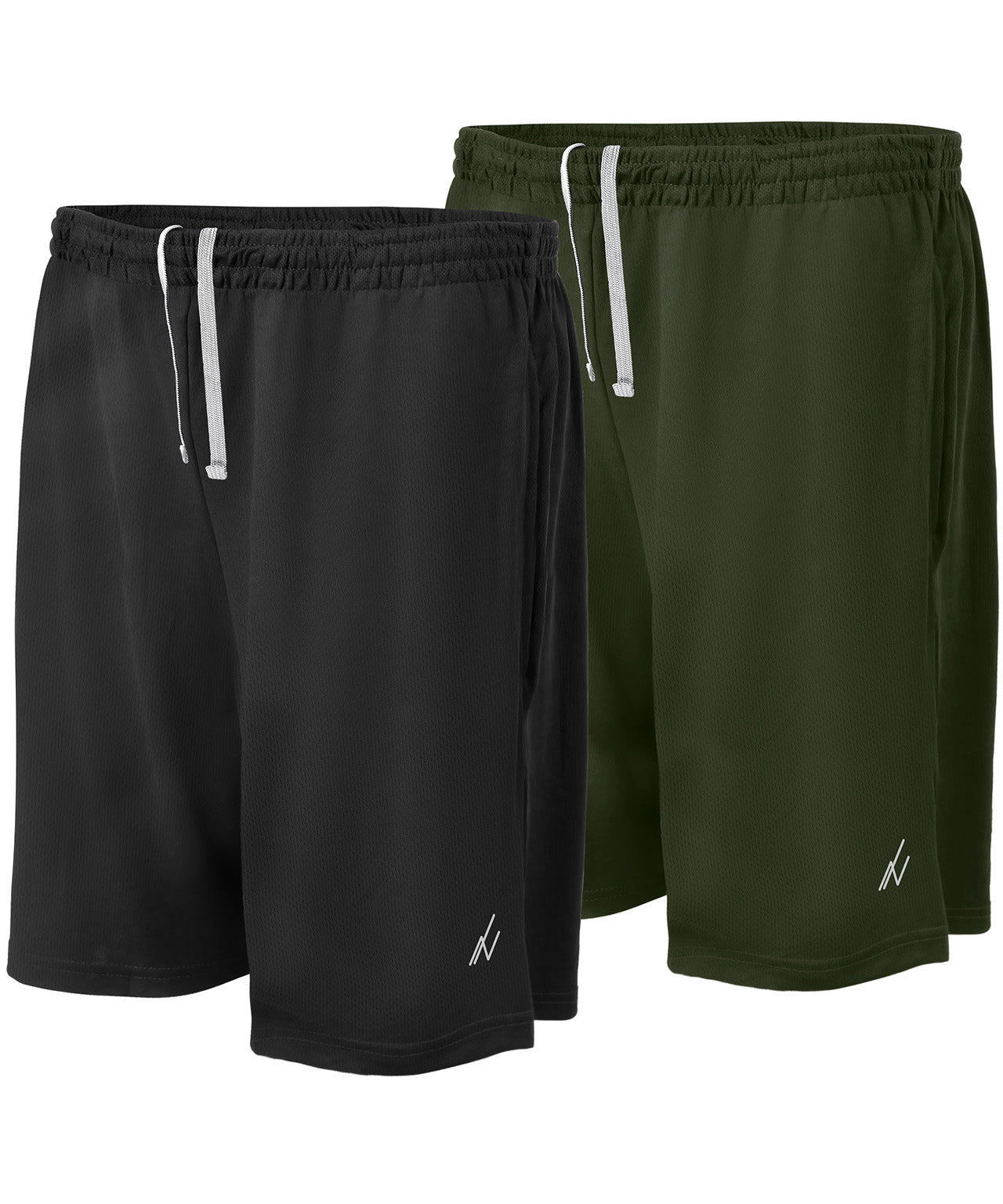 Black-Army Green-Pack of 2