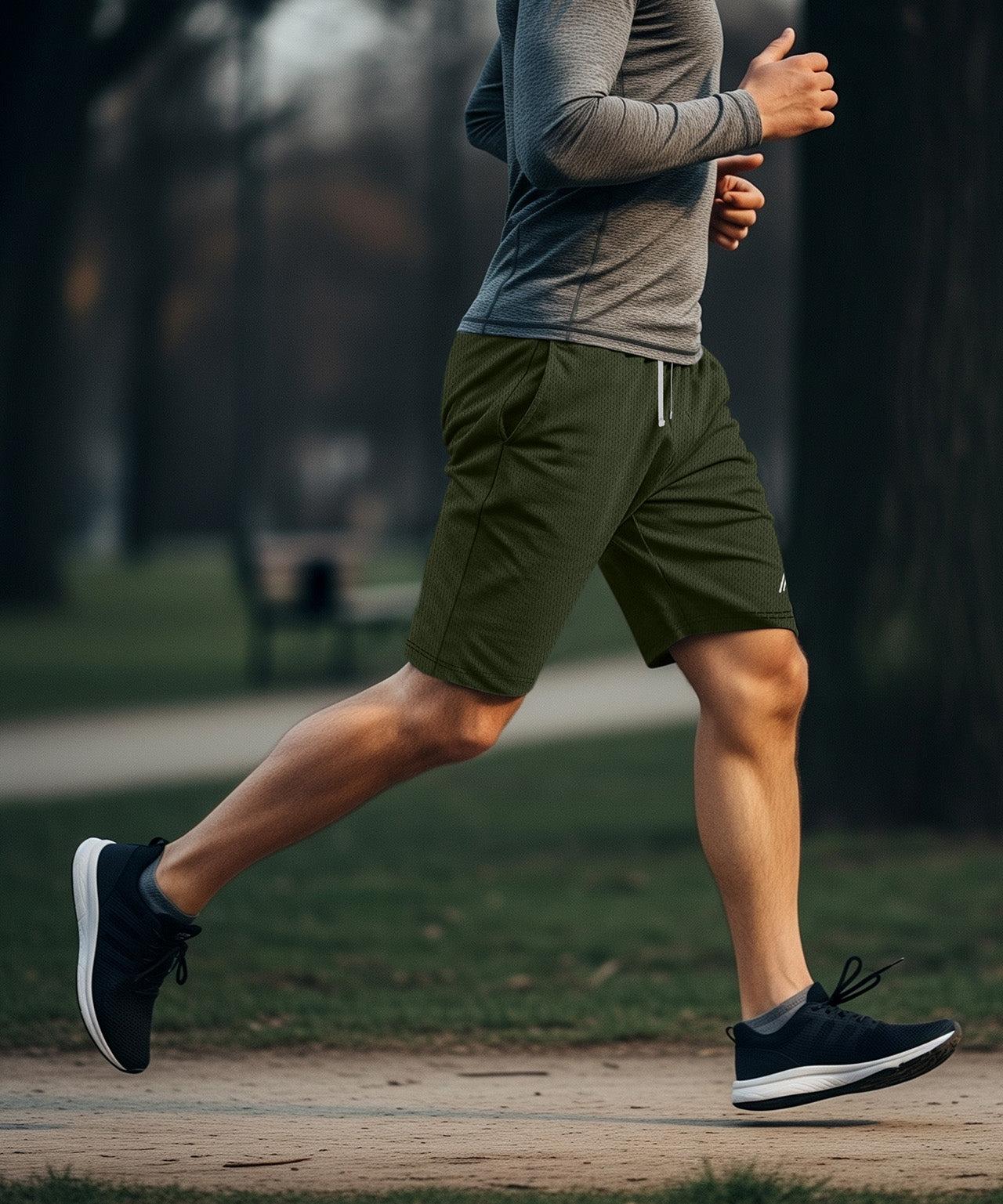 Black-Navy-Army Green-Pack of 3